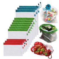 WASTE FREE REUSABLE PRODUCE BAGS (18PCS)